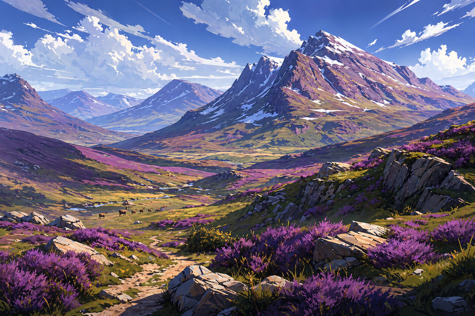 Alba landscape — a vista from the Ashborn game world